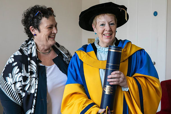Tríona Ní Dhomhnaill Receives Degree of Doctor of Literature from UCD